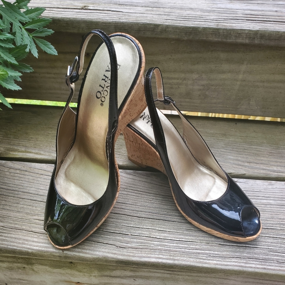Franco Sarto Patent Leather Shoes
